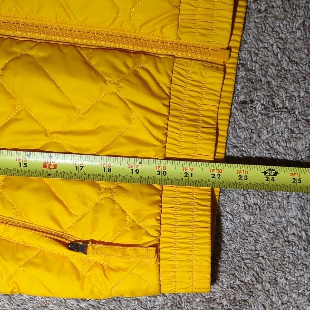 Columbia Sunny Yellow Winter Insulated Bomber Jacket - Picture 10 of 12